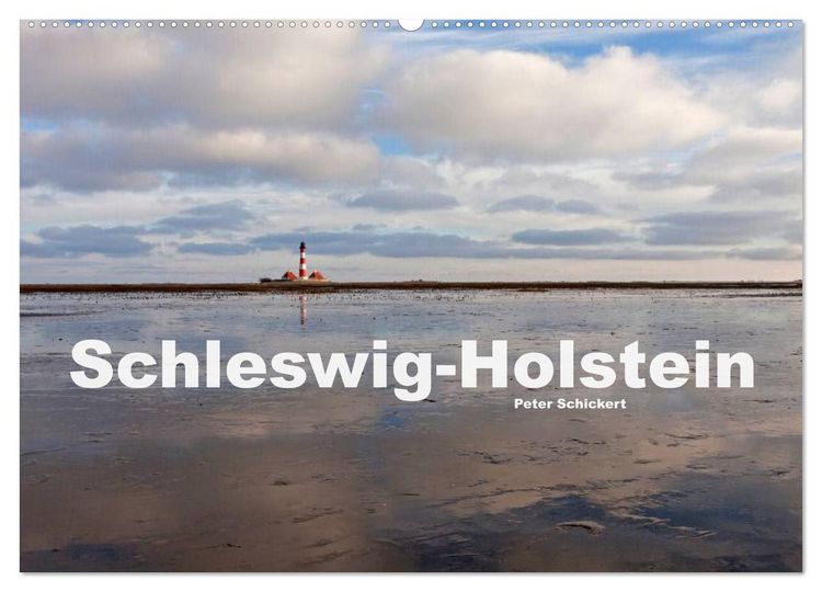 Produktbild: Schleswig-Holstein (Wandkalender 2026 DIN A2 quer), CALVENDO Monatskalender