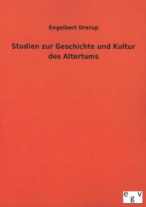 Produktbild: Studien zur Geschichte und Kultur des Altertums