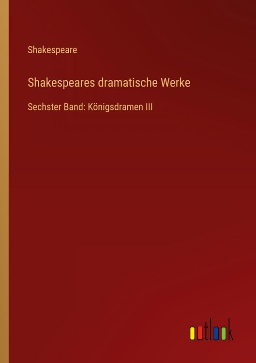 Produktbild: Shakespeares dramatische Werke