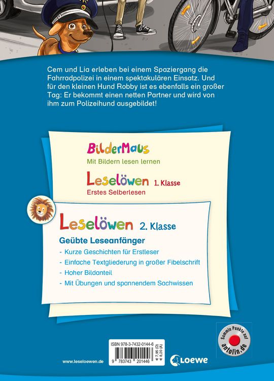 Produktbild: Lesel&ouml;wen 2. Klasse - Polizeigeschichten