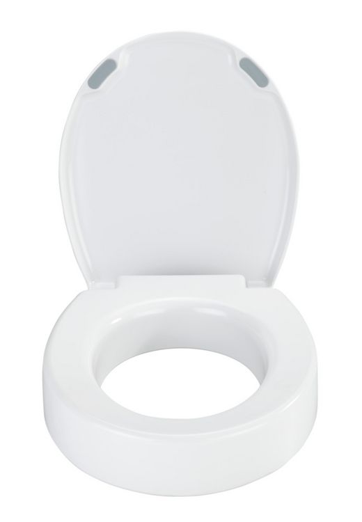 Produktbild: WC Sitz Mod. Secura Comfort L, mit 8 cm Sitzerh&ouml;hung, belastbar bis 300 kg