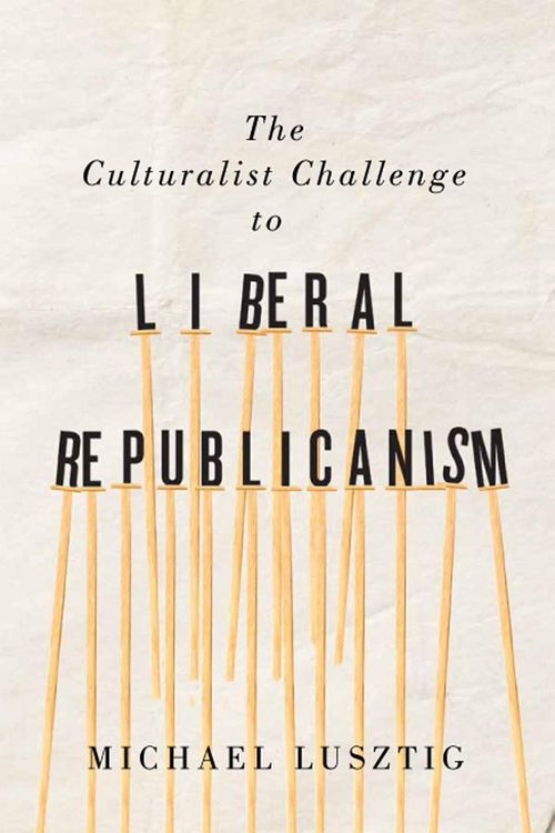 Produktbild: Culturalist Challenge to Liberal Republicanism