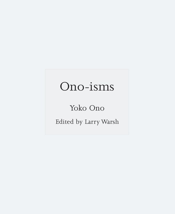 Produktbild: Ono-isms