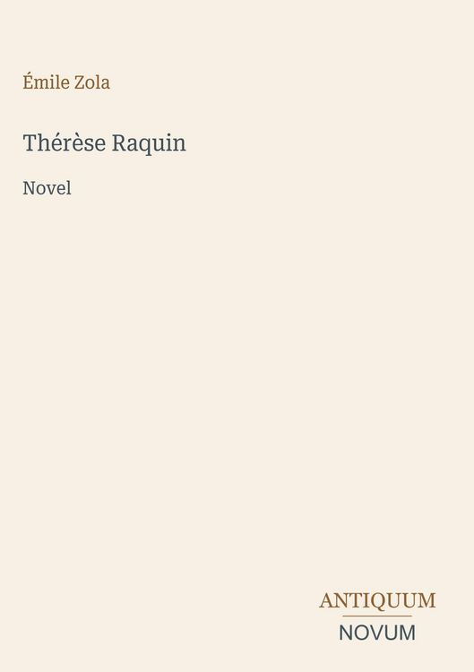 Produktbild: Th&eacute;r&egrave;se Raquin