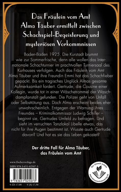 Produktbild: Fr&auml;ulein vom Amt &ndash; Spiel auf Leben und Tod