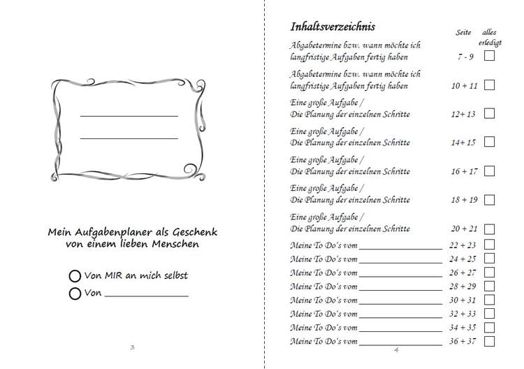 Produktbild: Mein To Do Listen Organizer