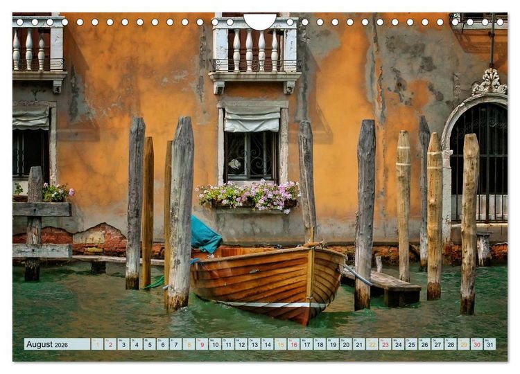 Produktbild: Venedig - sehr privat (Wandkalender 2026 DIN A4 quer), CALVENDO Monatskalender