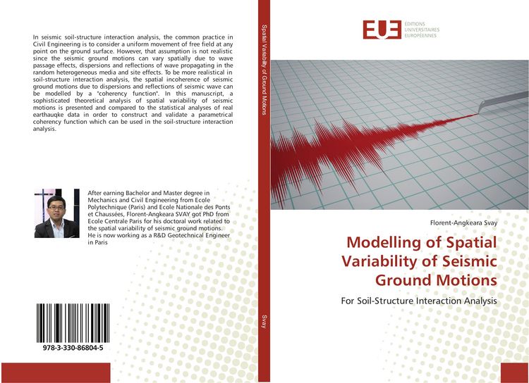 Produktbild: Modelling of Spatial Variability of Seismic Ground Motions