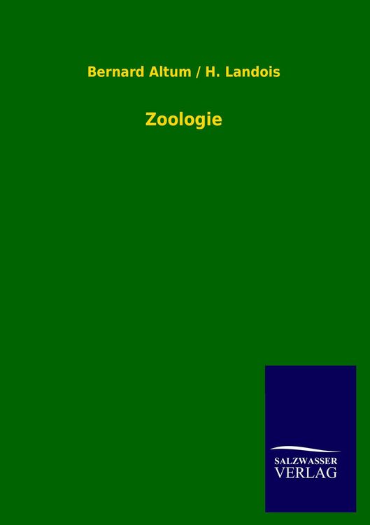 Produktbild: Zoologie