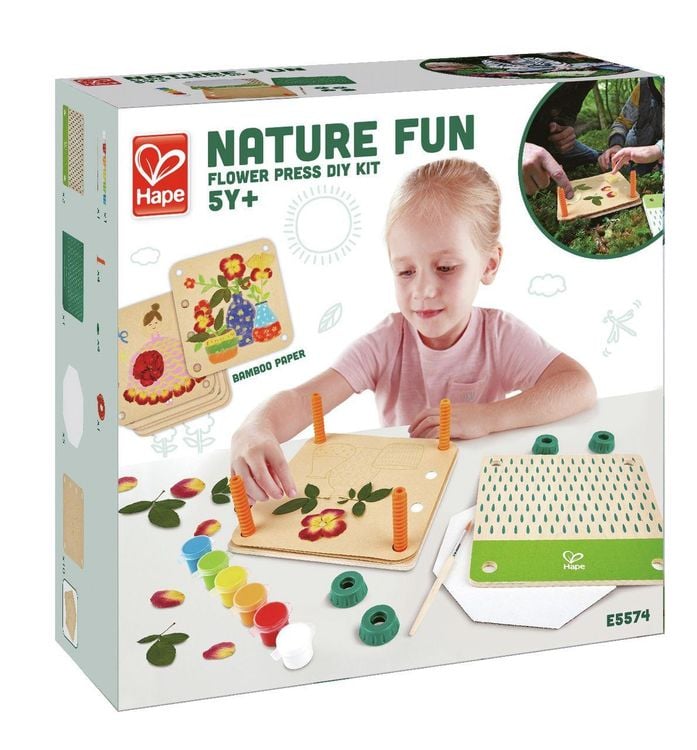 Bild vom Artikel Hape - Kunst-Set Blumenpresse vom Autor 