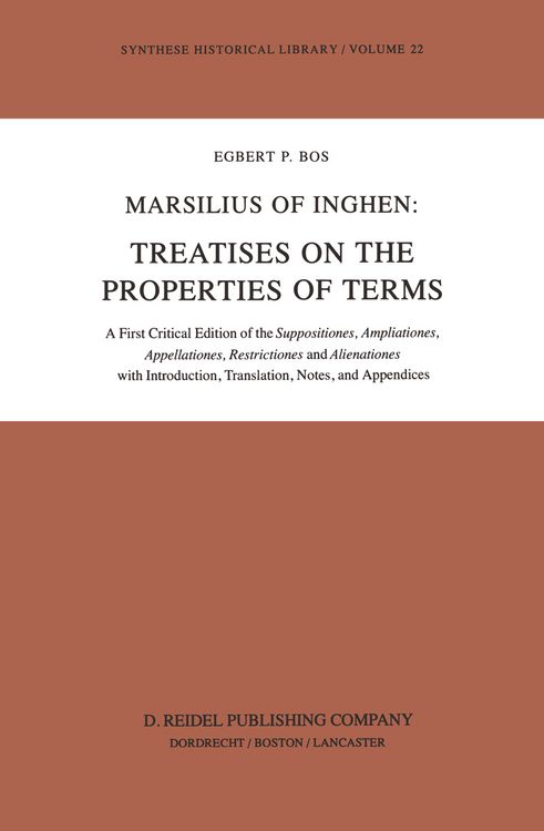 Produktbild: Marsilius of Inghen: Treatises on the Properties of Terms
