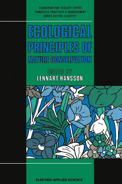 Produktbild: Ecological Principles of Nature Conservation