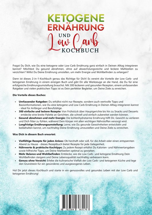 Produktbild: Ketogene Ern&auml;hrung und Low Carb Kochbuch