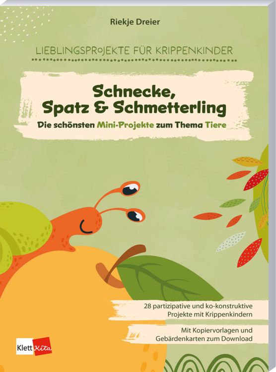 Produktbild: Die sch&ouml;nsten Mini-Projekte zum Thema Tiere: Schnecke, Spatz & Schmetterling