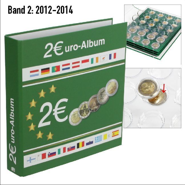 Produktbild: 2 Euro-Album..2