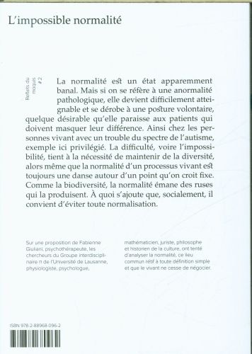 Produktbild: L'impossible normalit&eacute;