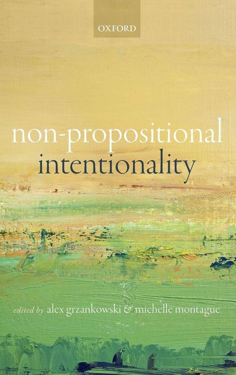 Produktbild: Non-Propositional Intentionality