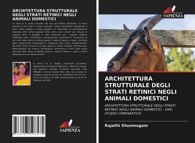 Produktbild: ARCHITETTURA STRUTTURALE DEGLI STRATI RETINICI NEGLI ANIMALI DOMESTICI
