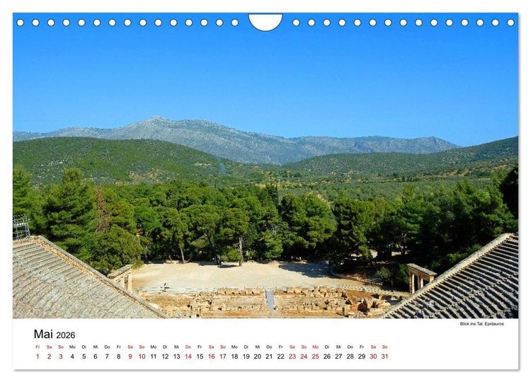 Produktbild: Reise nach Athen (Wandkalender 2026 DIN A4 quer), CALVENDO Monatskalender