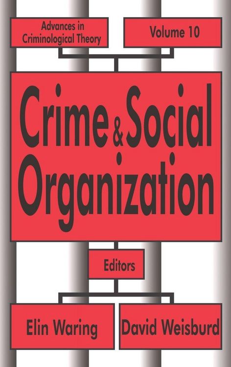 Produktbild: Crime and Social Organization