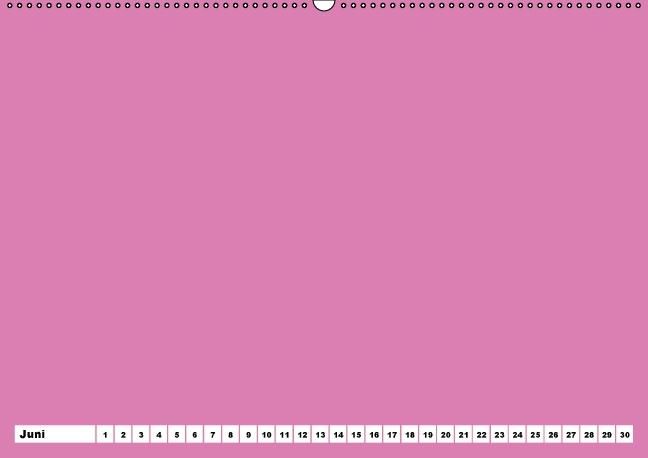 Produktbild: Bunter Bastelkalender f&uuml;r M&auml;dchen (Wandkalender immerw&auml;hrend DIN A2 quer)