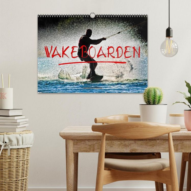 Produktbild: Wakeboarden (Wandkalender 2026 DIN A3 quer), CALVENDO Monatskalender