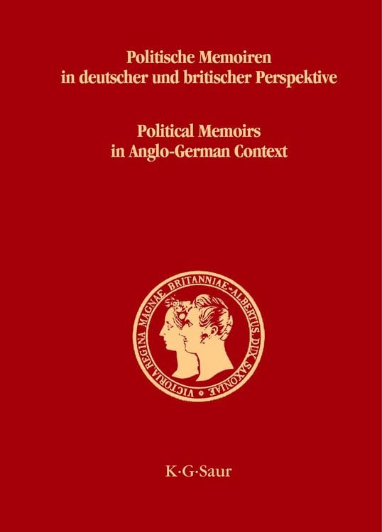 Produktbild: Politische Memoiren in deutscher und britischer Perspektive
