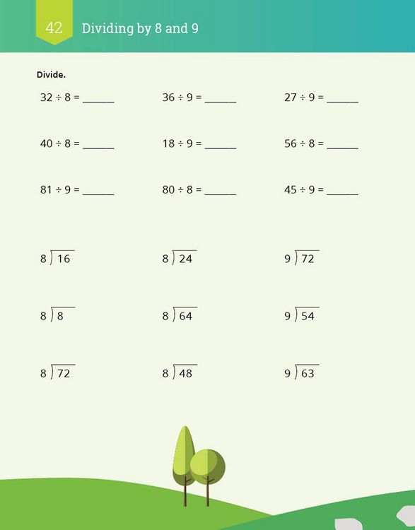 Produktbild: IXL Math Workbook: Grade 3 Division
