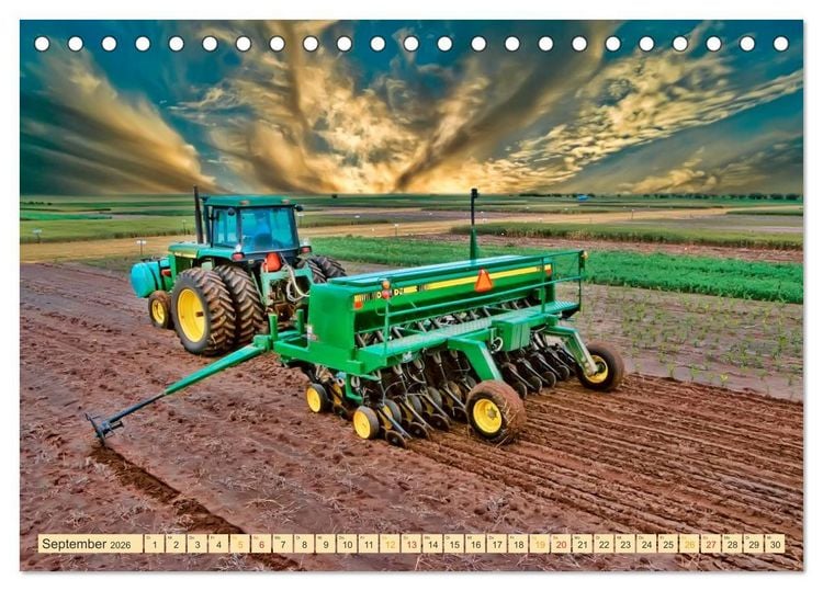 Produktbild: Landwirtschaft - die Zukunft ist digital (Tischkalender 2026 DIN A5 quer), CALVENDO Monatskalender
