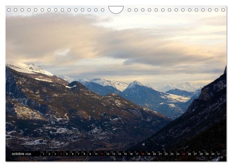 Produktbild: Neige sur les Hautes Alpes (Calendrier mural 2026 DIN A4 vertical), CALVENDO calendrier mensuel