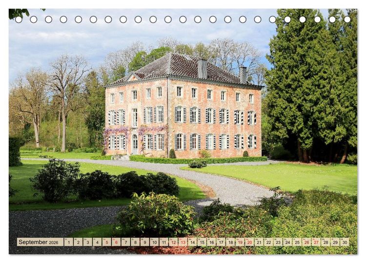 Produktbild: Unterwegs in den belgischen Ardennen (Tischkalender 2026 DIN A5 quer), CALVENDO Monatskalender