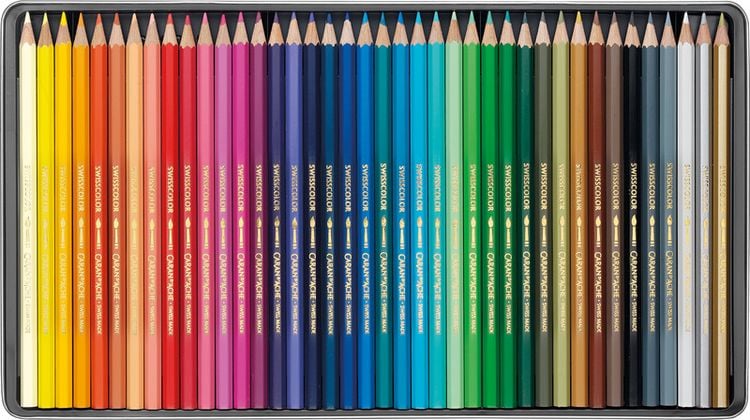 Produktbild: Farbstift Swisscolor wass.40er