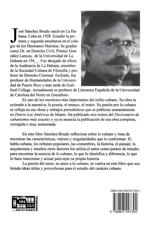 Produktbild: Filosof&iacute;a Del Cubano Y De Lo Cubano
