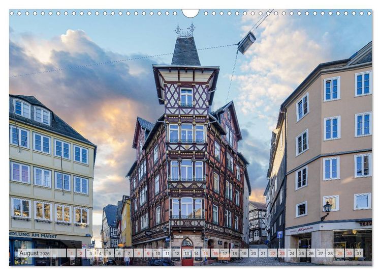 Produktbild: Marburg Impressionen (Wandkalender 2026 DIN A3 quer), CALVENDO Monatskalender