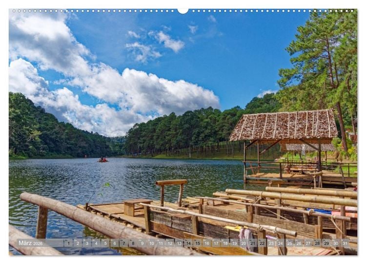 Produktbild: Thailand - Von Bangkok in den Norden (Wandkalender 2026 DIN A2 quer), CALVENDO Monatskalender