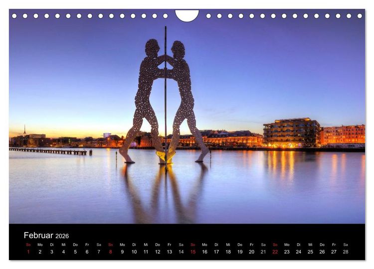 Produktbild: Berlin (Wandkalender 2026 DIN A4 quer), CALVENDO Monatskalender