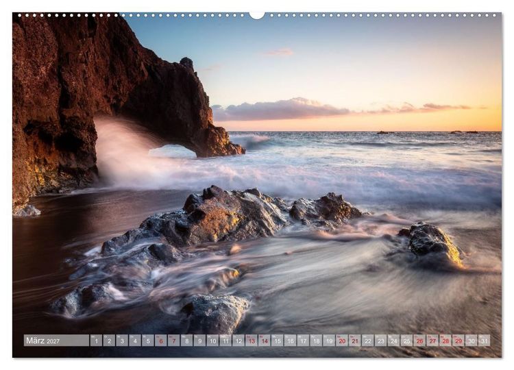 Produktbild: Land. Licht. Meer. (hochwertiger Premium Wandkalender 2027 DIN A2 quer), Kunstdruck in Hochglanz
