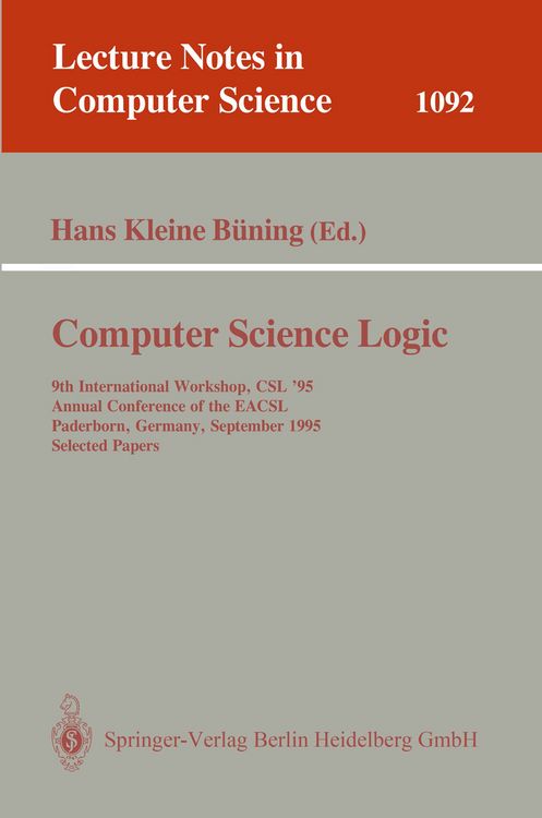 Produktbild: Computer Science Logic