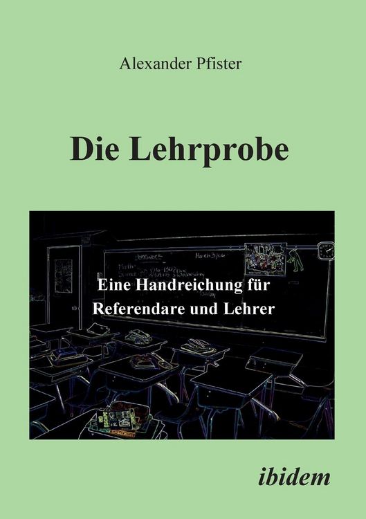 Produktbild: Pfister, A: Lehrprobe - Eine Handreichung f&uuml;r Referendare un