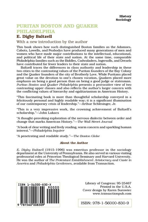 Produktbild: Puritan Boston and Quaker Philadelphia