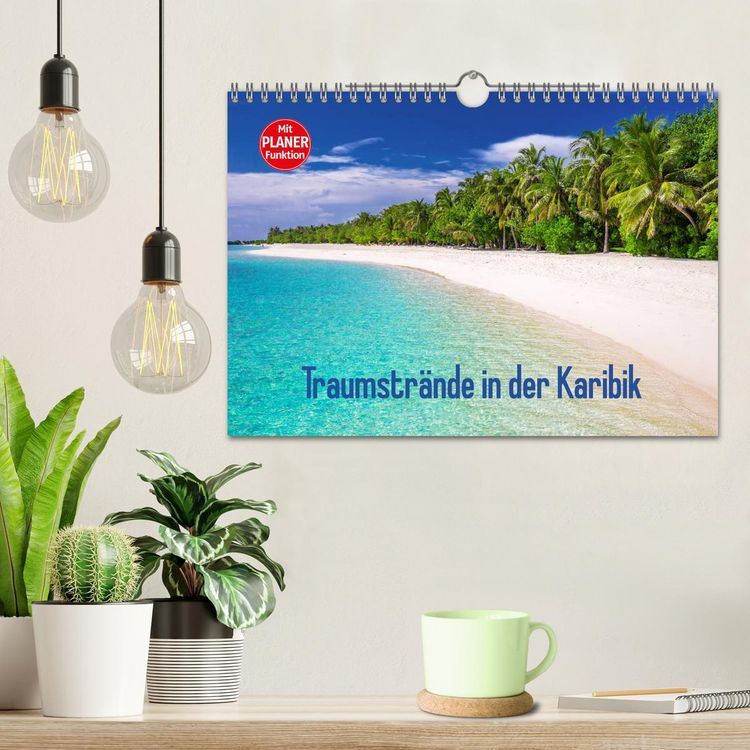 Produktbild: Traumstr&auml;nde in der Karibik (Wandkalender 2026 DIN A4 quer), CALVENDO Monatskalender