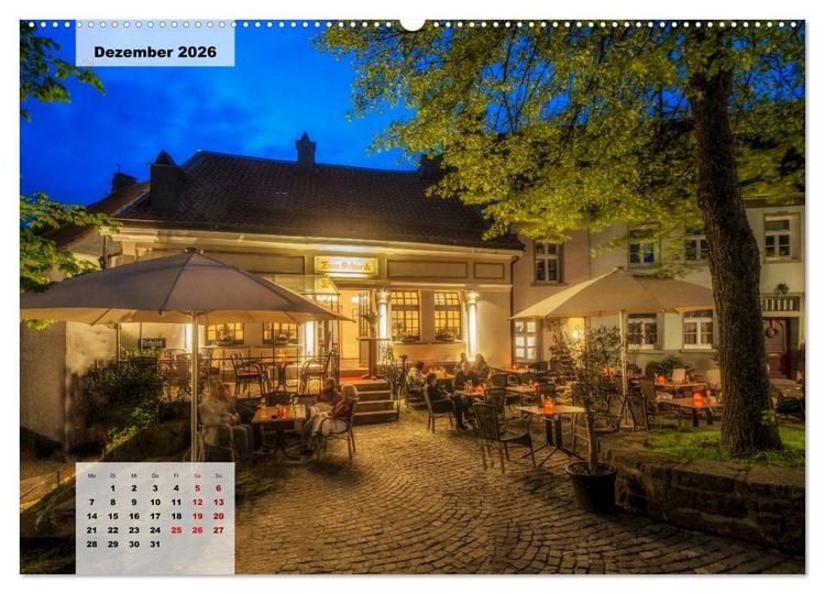 Produktbild: L&uuml;denscheid - Die Altstadt 2026 (Wandkalender 2026 DIN A2 quer), CALVENDO Monatskalender