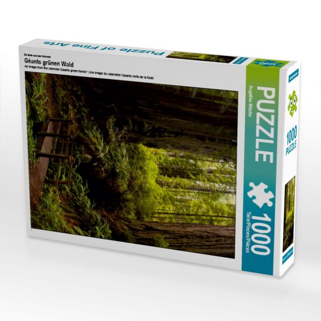 Produktbild: CALVENDO Puzzle Redwood National and States Park | 1000 Teile Lege-Gr&ouml;&szlig;e 64x48cm Foto-Puzzle f&uuml;r gl&uuml;ckliche Stunden