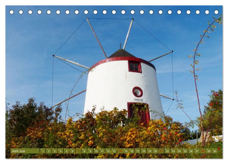 Produktbild: Gifhorn - Kleine Reise durch die Welt der M&uuml;hlen (Tischkalender 2026 DIN A5 quer), CALVENDO Monatskalender