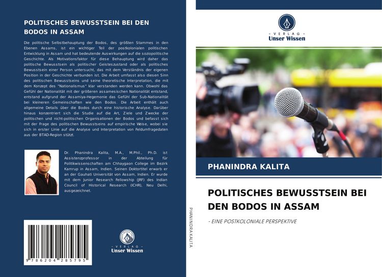 Produktbild: Politisches Bewusstsein bei den Bodos in Assam