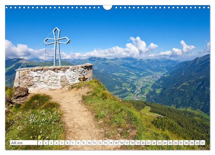 Produktbild: Das sch&ouml;ne Gasteinertal (Wandkalender 2026 DIN A3 quer), CALVENDO Monatskalender