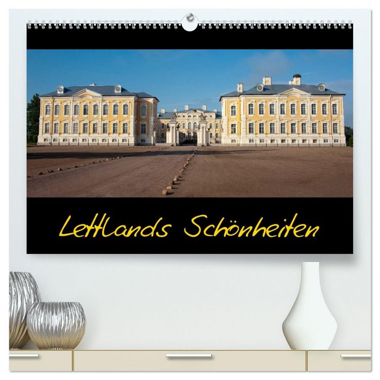 Produktbild: Lettlands Sch&ouml;nheiten (hochwertiger Premium Wandkalender 2026 DIN A2 quer), Kunstdruck in Hochglanz