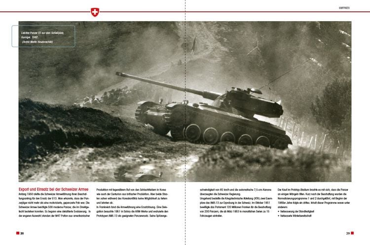 Produktbild: Panzerfahrzeuge der Schweizer Armee