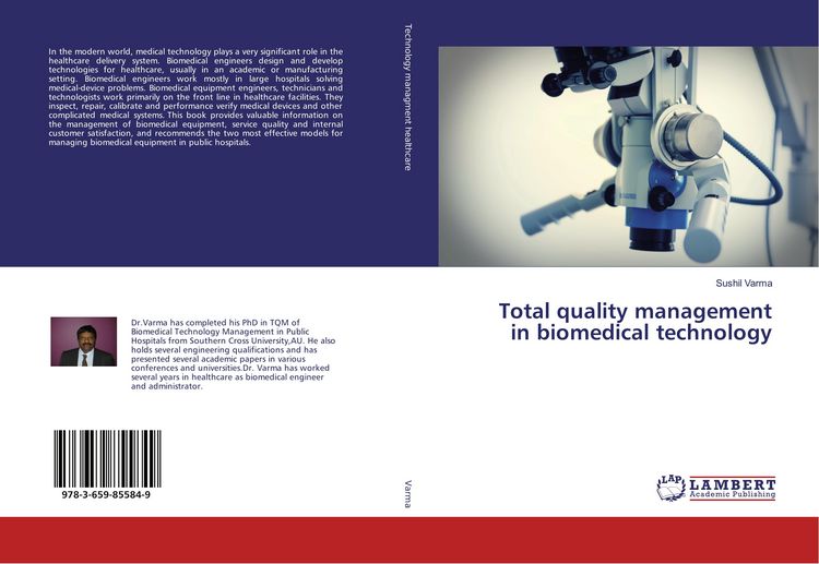 Produktbild: Total quality management in biomedical technology