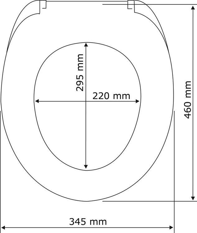 Produktbild: WC-Sitz Mod. Premium Calla, Thermoplast, mit Absenkautomatik
